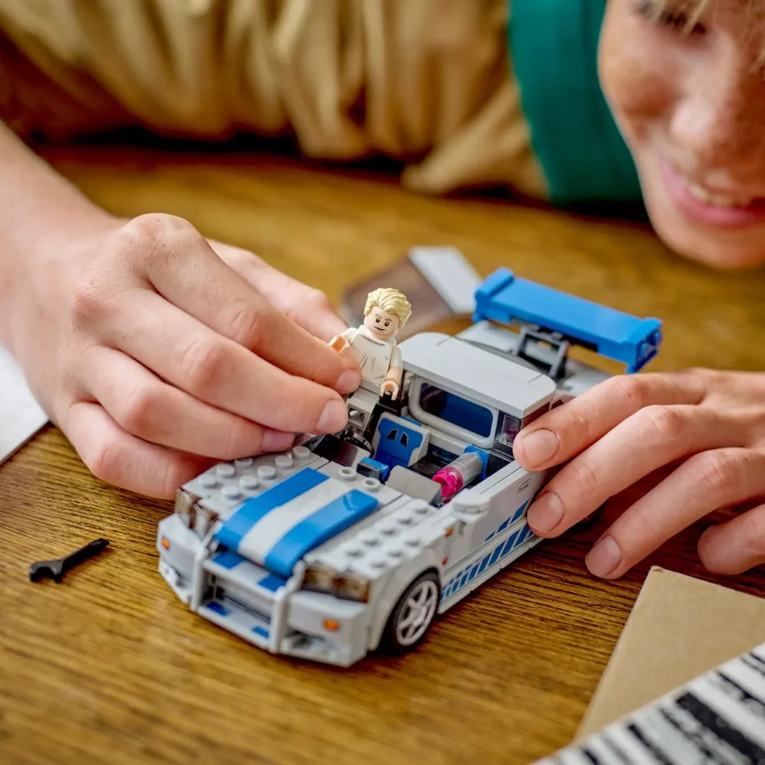 2 Fast 2 Furious Nissan Skyline GT-R (R34) by LEGO