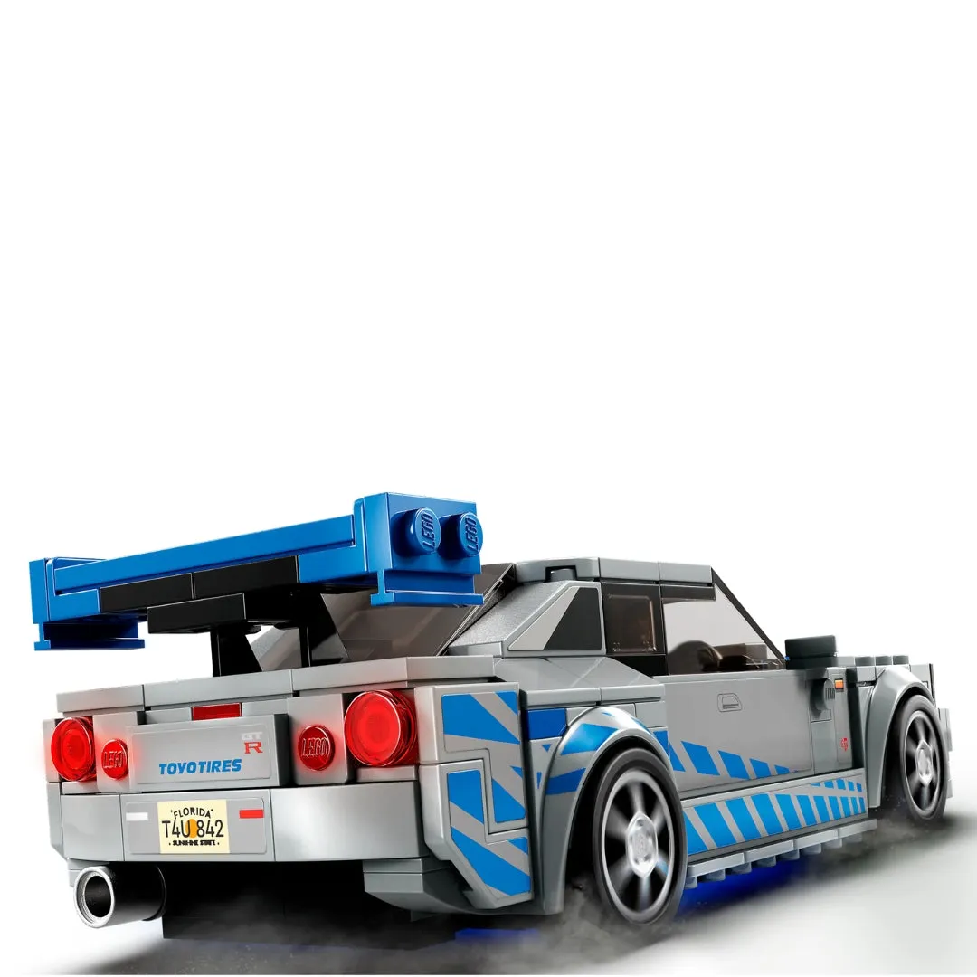 2 Fast 2 Furious Nissan Skyline GT-R (R34) by LEGO