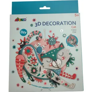 Avenir Diy 3D Decoration Cat