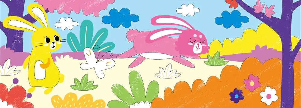 Avenir Silky Crayon Bunny