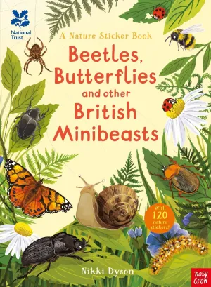 Beetles, Buttlerflies & other British Minibeasts (Activity Book)