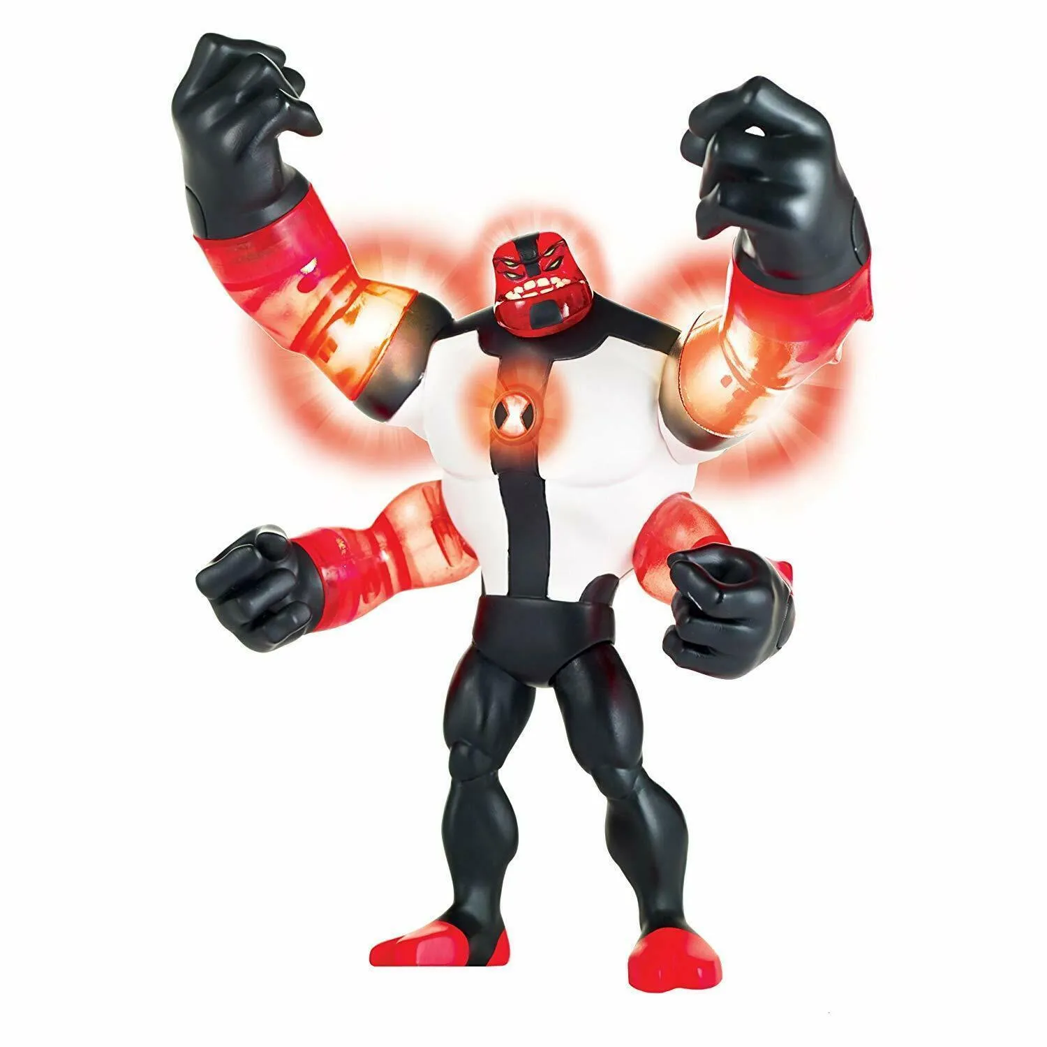 Ben 10 Deluxe Power Up Four Arms Action Figure Light & Sounds