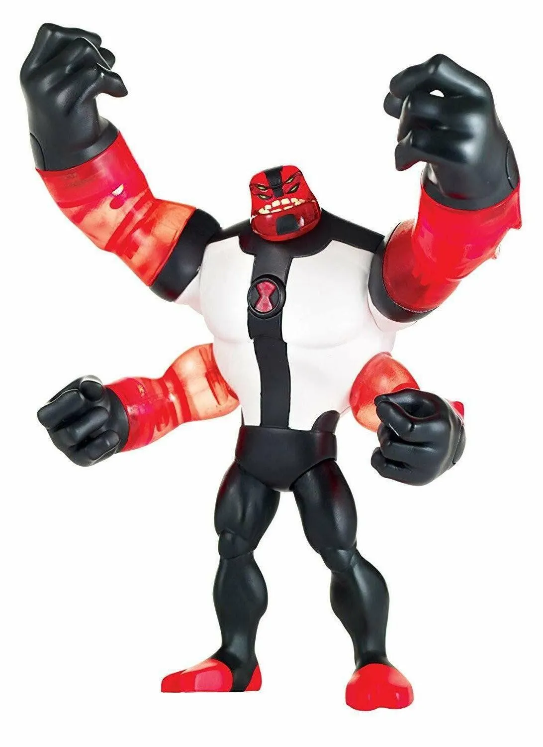 Ben 10 Deluxe Power Up Four Arms Action Figure Light & Sounds