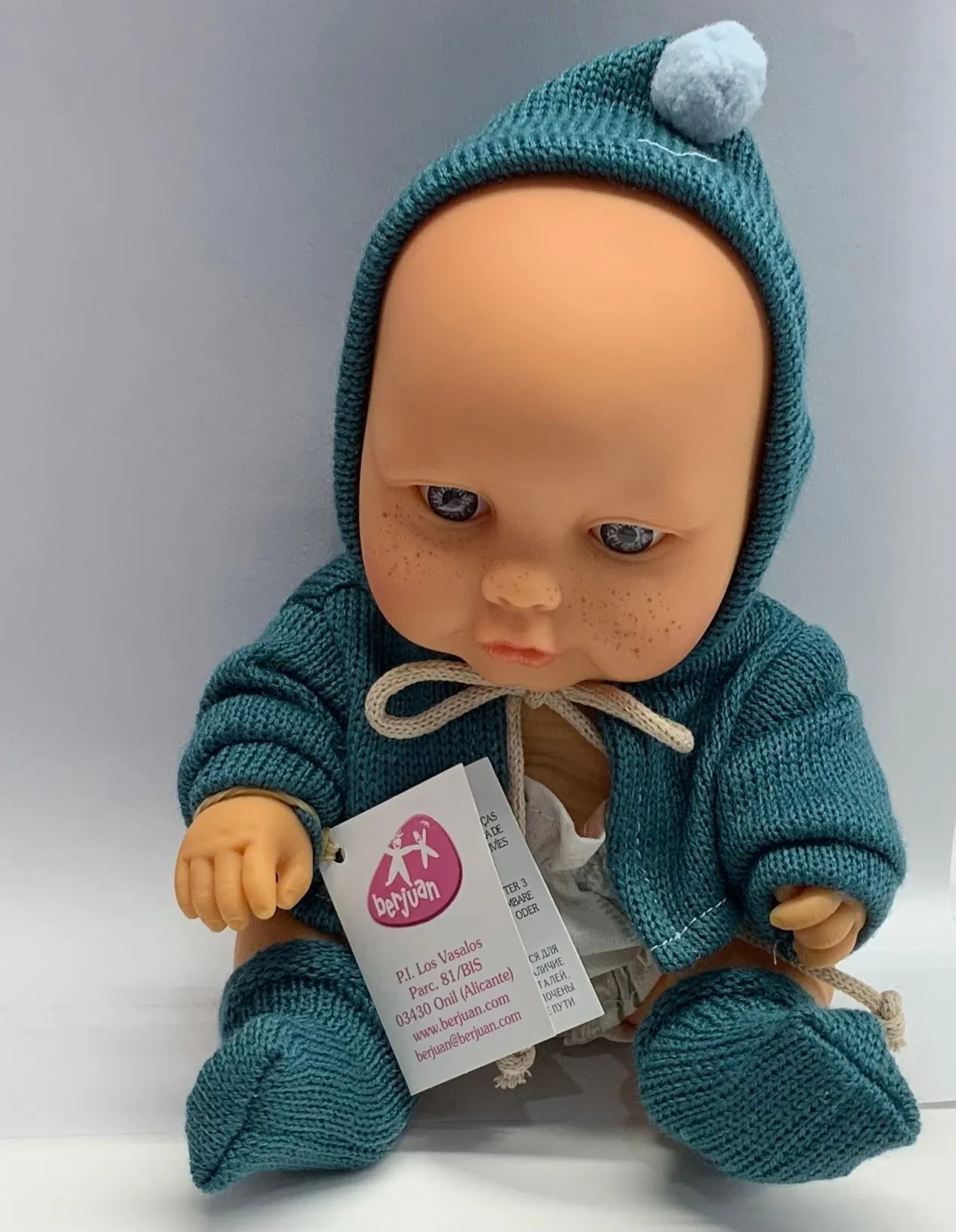 Berjuan Little Baby Boutique Doll 18cm Without Hair - Assorted