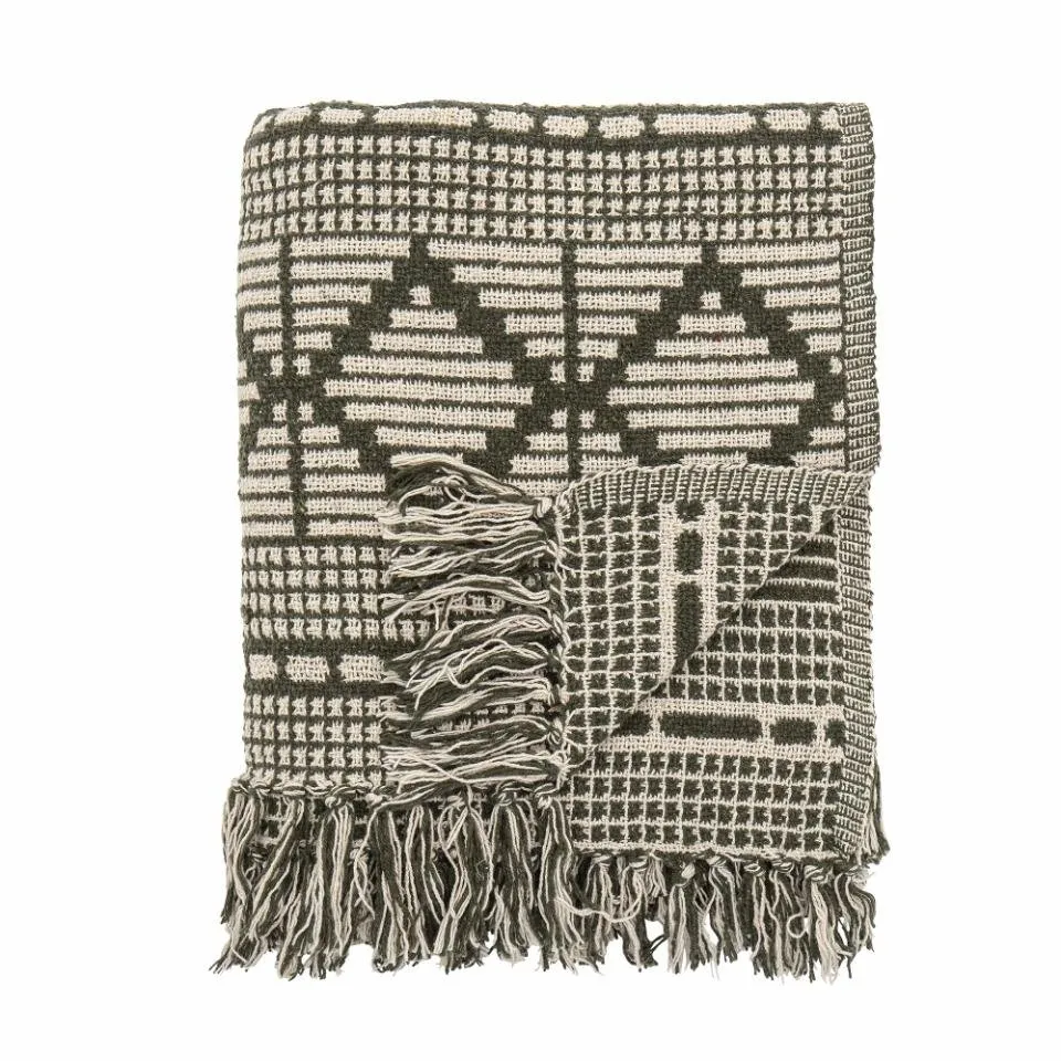 Bloomingville: Gutte Throw, Green