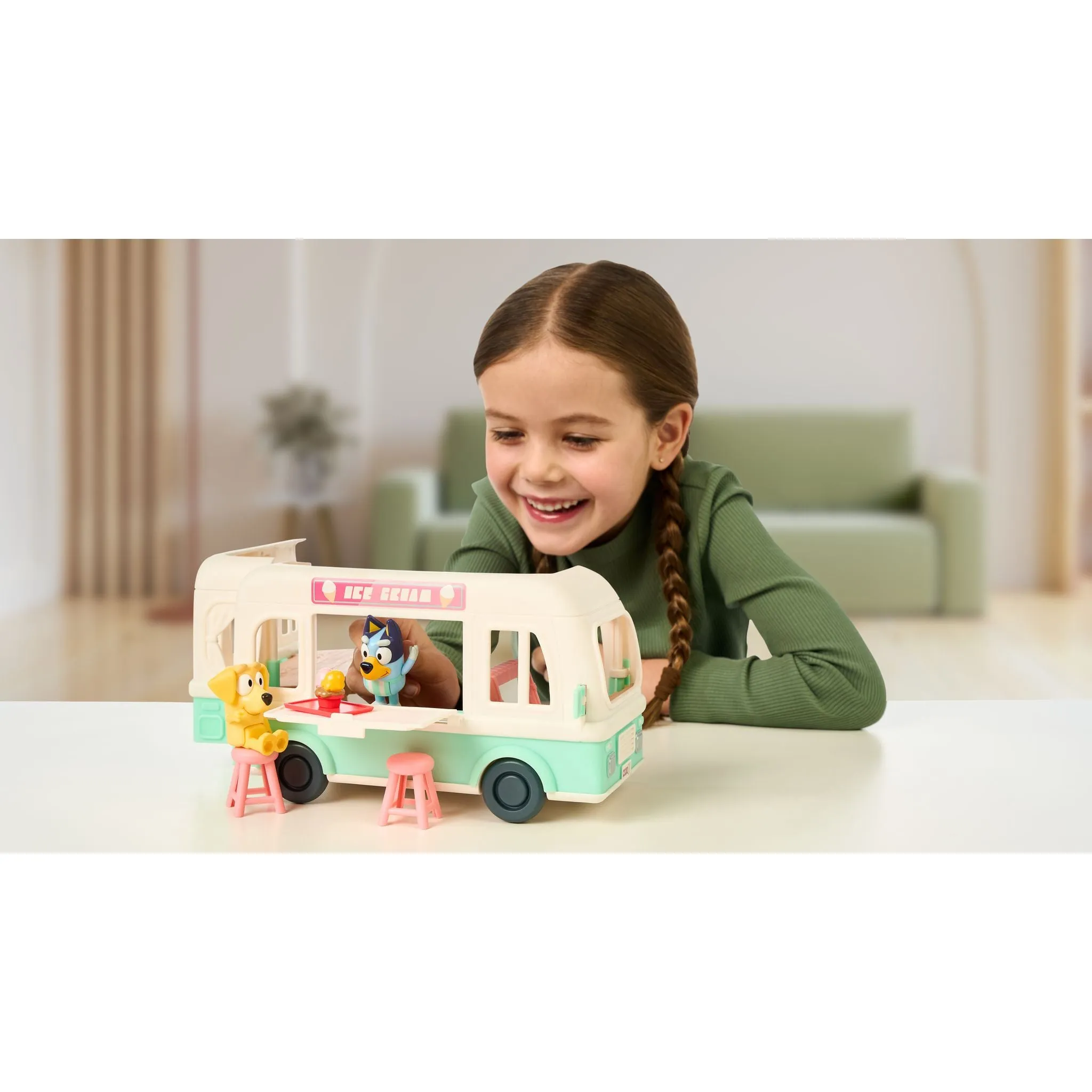 Bluey Ice Cream Truck Playset