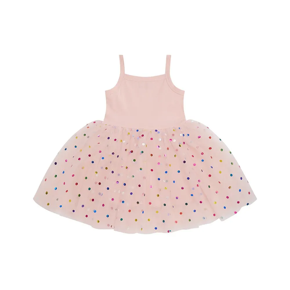 Bob & Blossom: Pink Spot Dress
