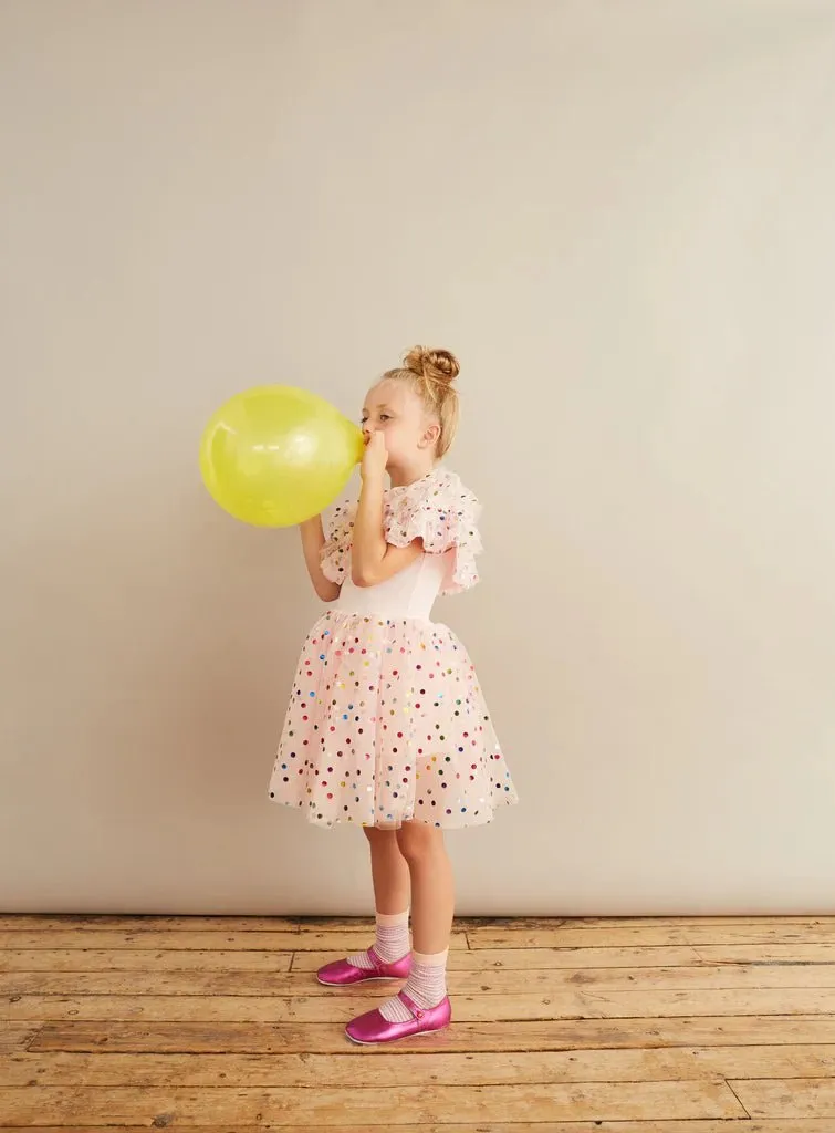 Bob & Blossom: Pink Spot Dress