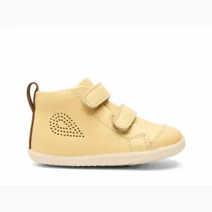 Bobux: Step Up Hi Court Velcro Trainers - Sand