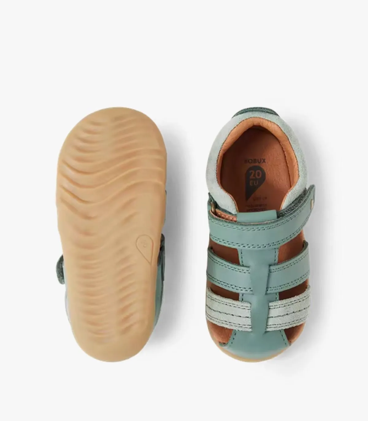 Bobux: Step-Up Roam Iceberg Green - Sandals