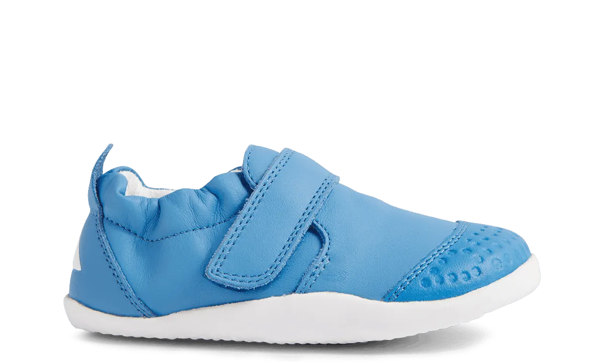 Bobux: Xplorer Go Velcro Pre-Walkers - Azure Blue