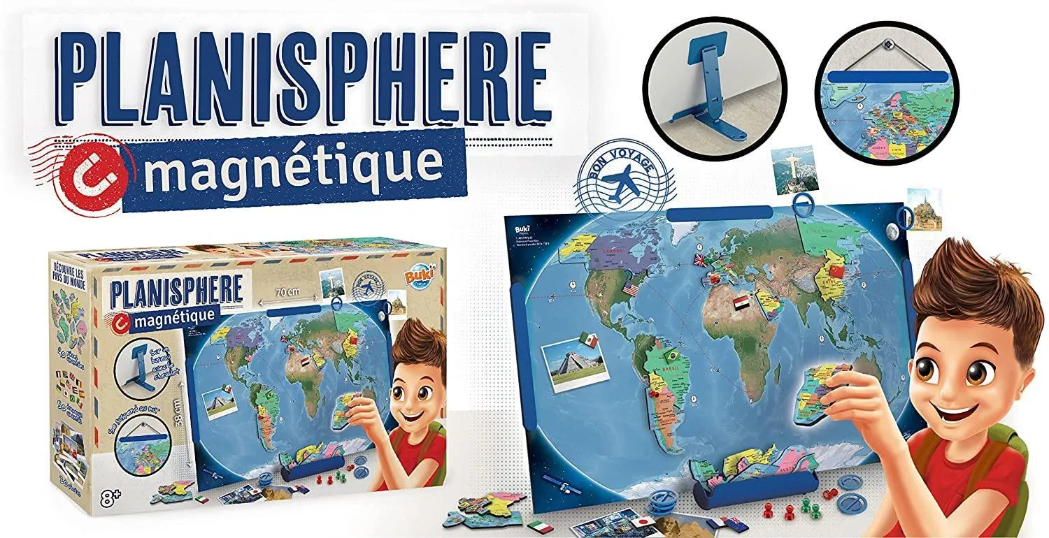 BUKI France 7346 Magnetic Planisphere