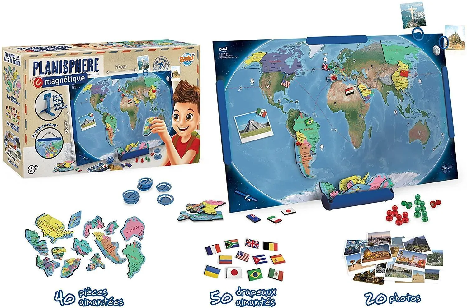 BUKI France 7346 Magnetic Planisphere