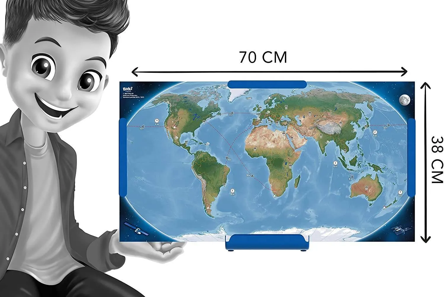 BUKI France 7346 Magnetic Planisphere