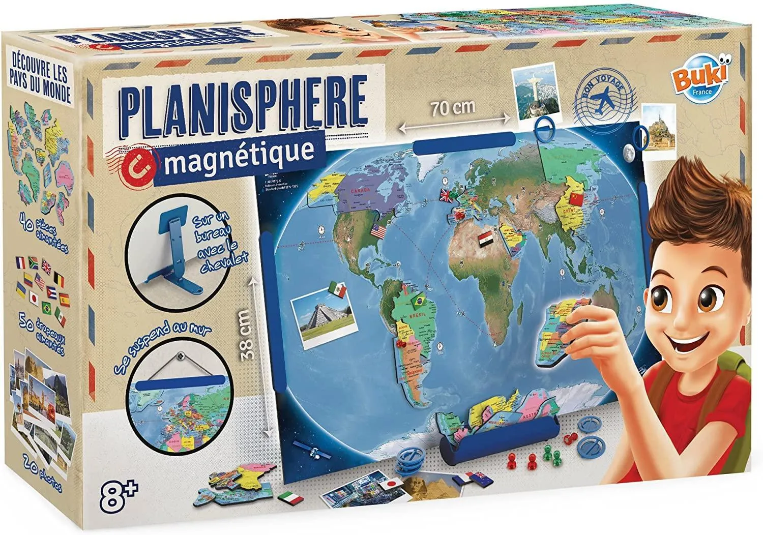 BUKI France 7346 Magnetic Planisphere