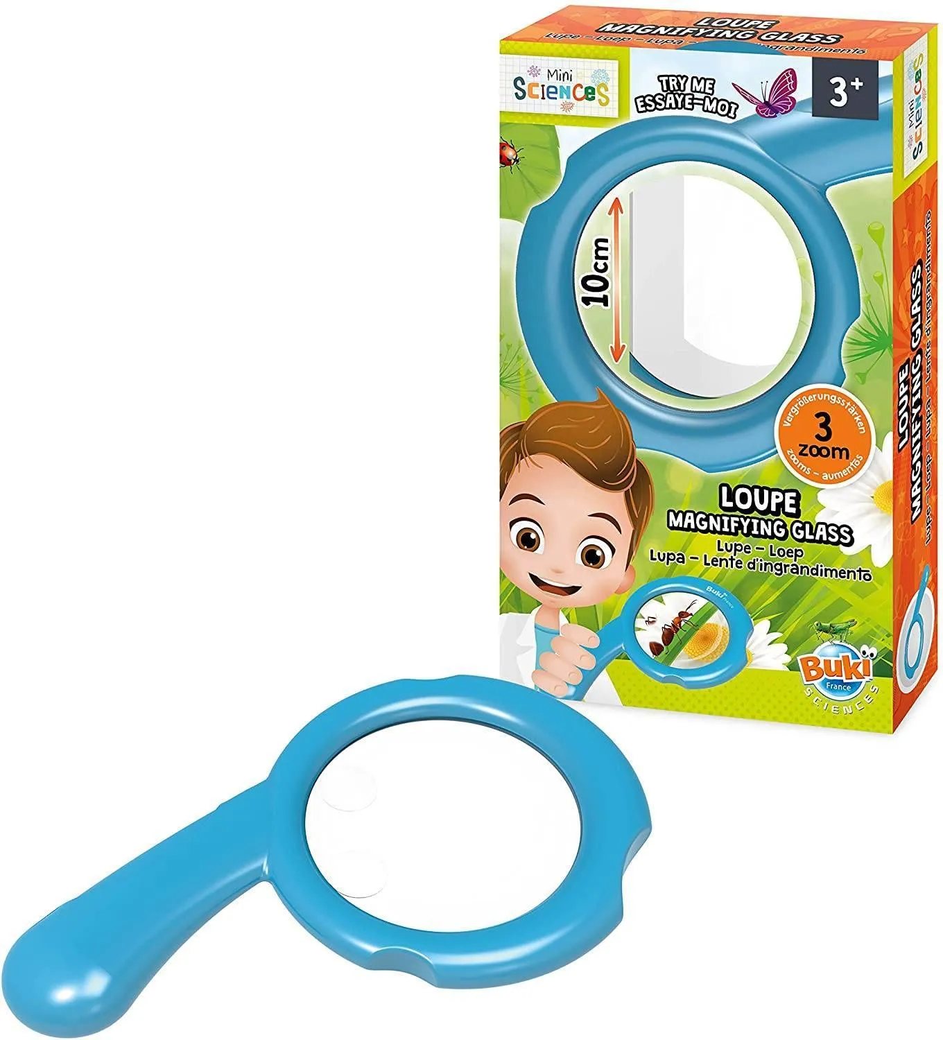 BUKI France 9007 Mini Sciences Magnifying glass