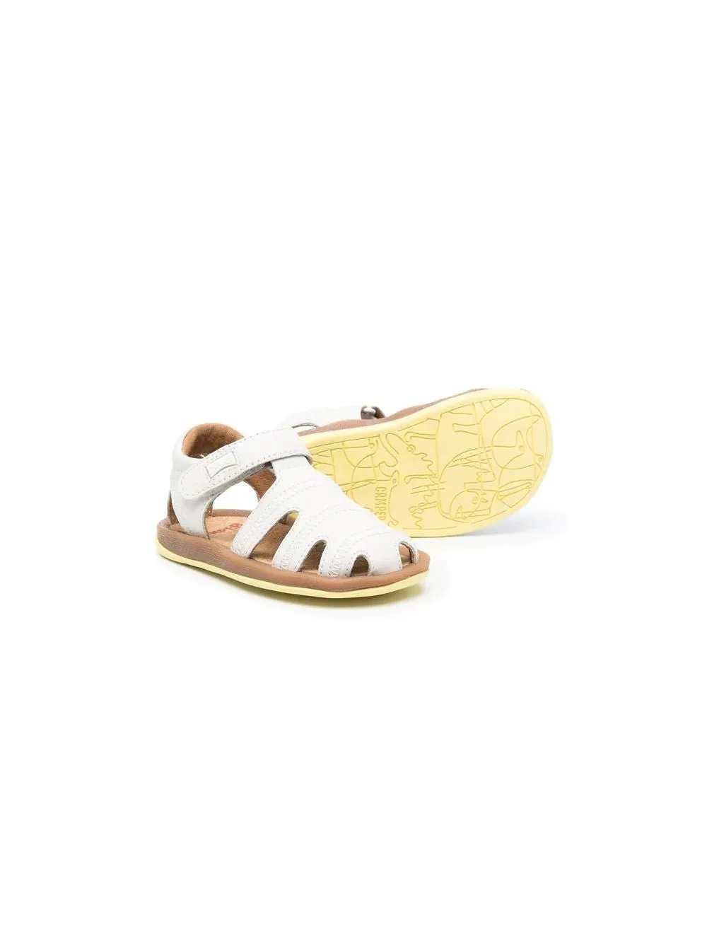 Camper: Bicho Sandal - White