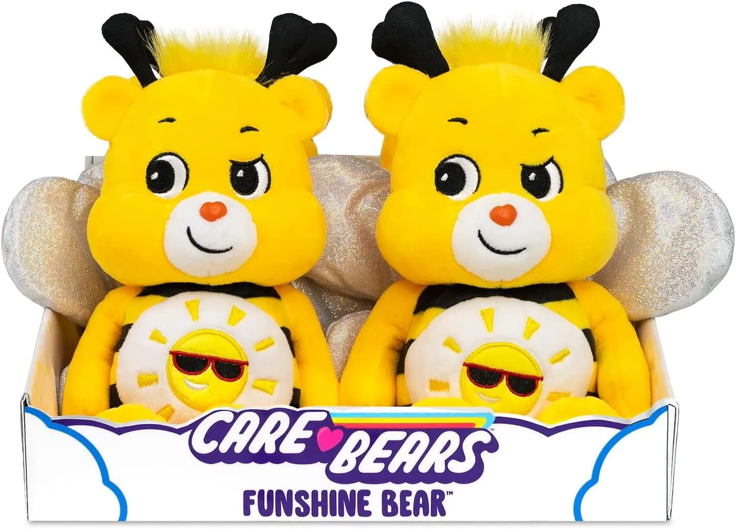 Care Bears 22cm Bean Plush - Bumbble Bee Funshine