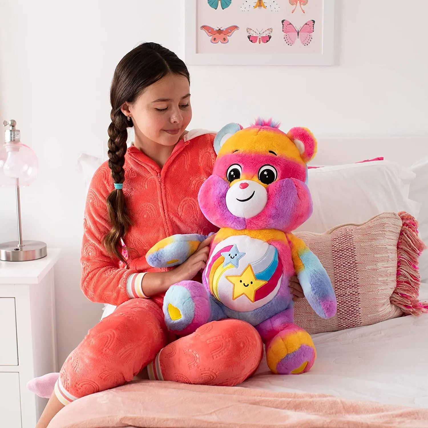 Care Bears 60cm Jumbo Plush - Dare To Care Bear