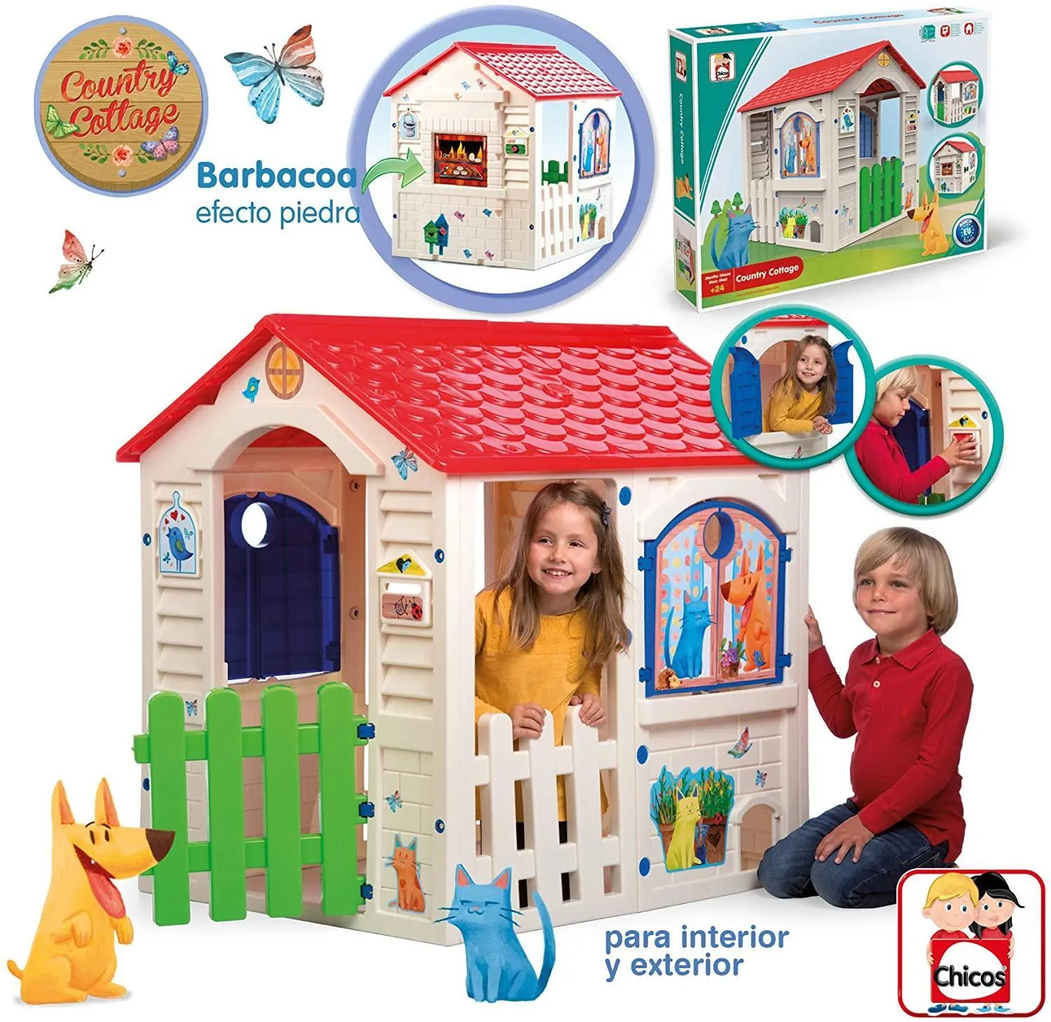 Chicos Country Cottage Playhouse