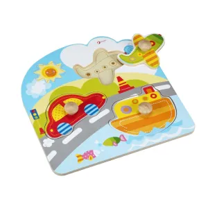 Classic World Transport 3 Piece Puzzle