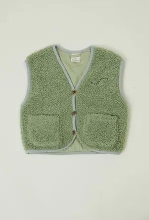Claude & Co: Borg Gilet Sage