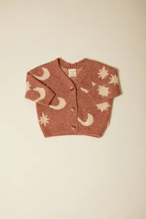 Claude & Co: Moon Knitwear Cardigan - Russet