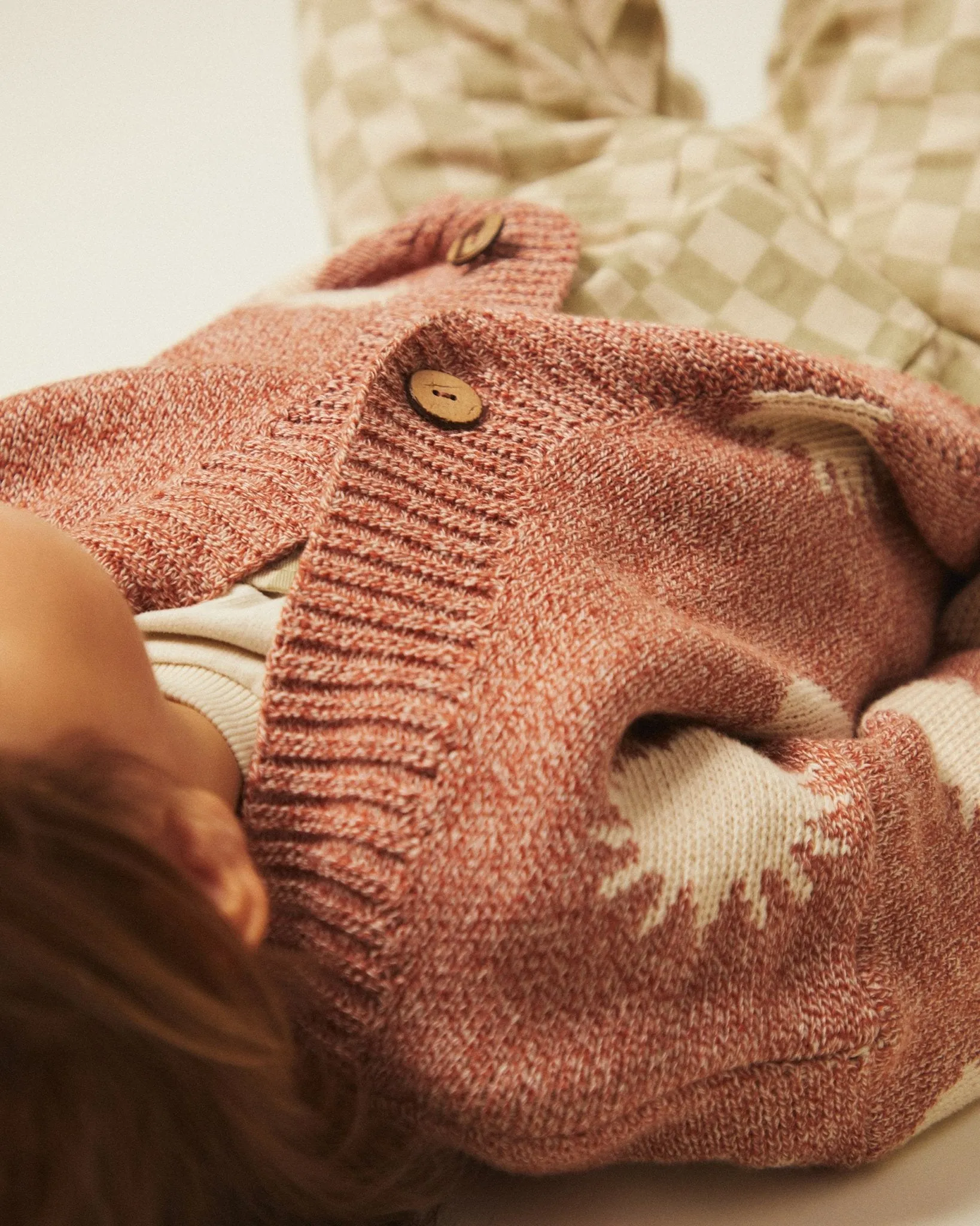 Claude & Co: Moon Knitwear Cardigan - Russet