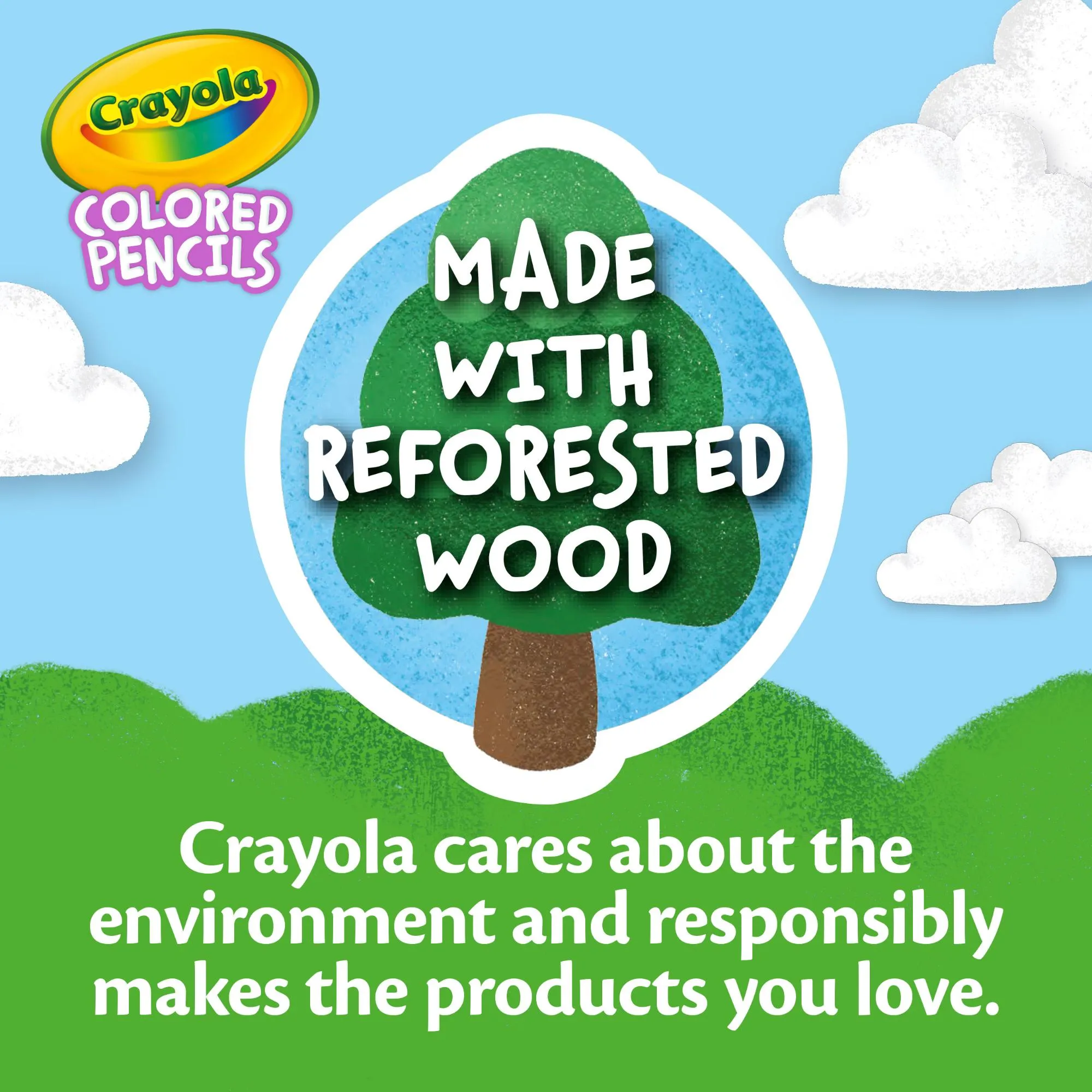 Crayola Colours Of Kindness Coloured Pencils 12 Pack