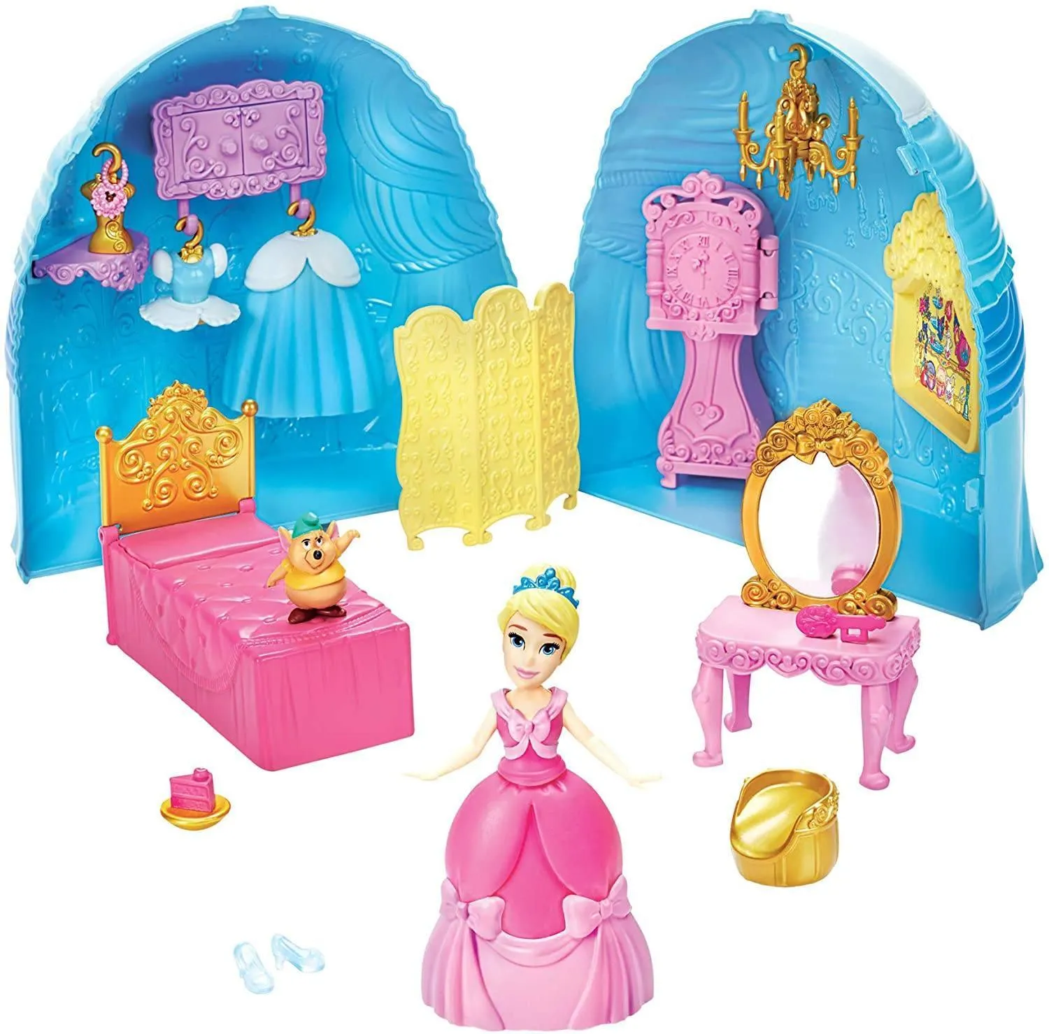 Disney Princess Secret Styles Cinderella Story Skirt Playset