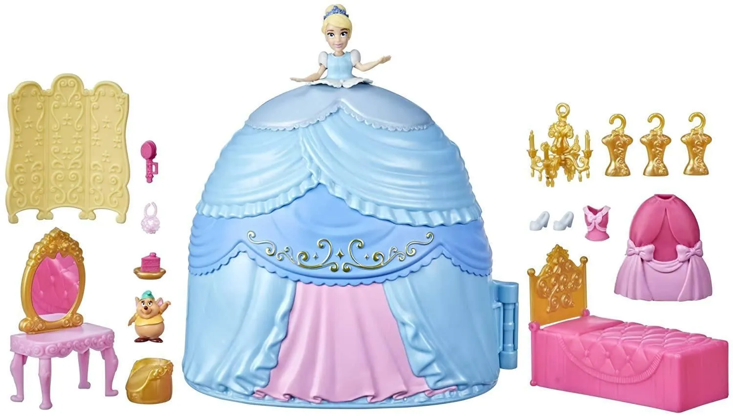Disney Princess Secret Styles Cinderella Story Skirt Playset