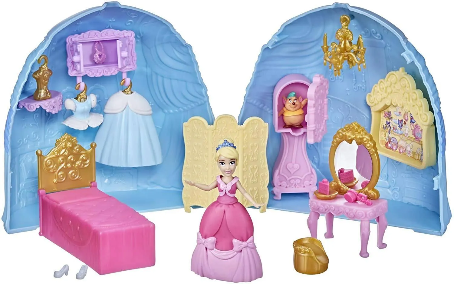 Disney Princess Secret Styles Cinderella Story Skirt Playset