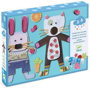 Djeco: Collages for Little Ones - Craft Set