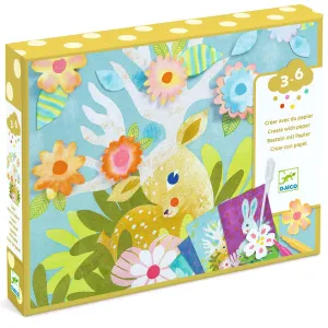 Djeco: Create with Paper Craft Set - Blotting Paper