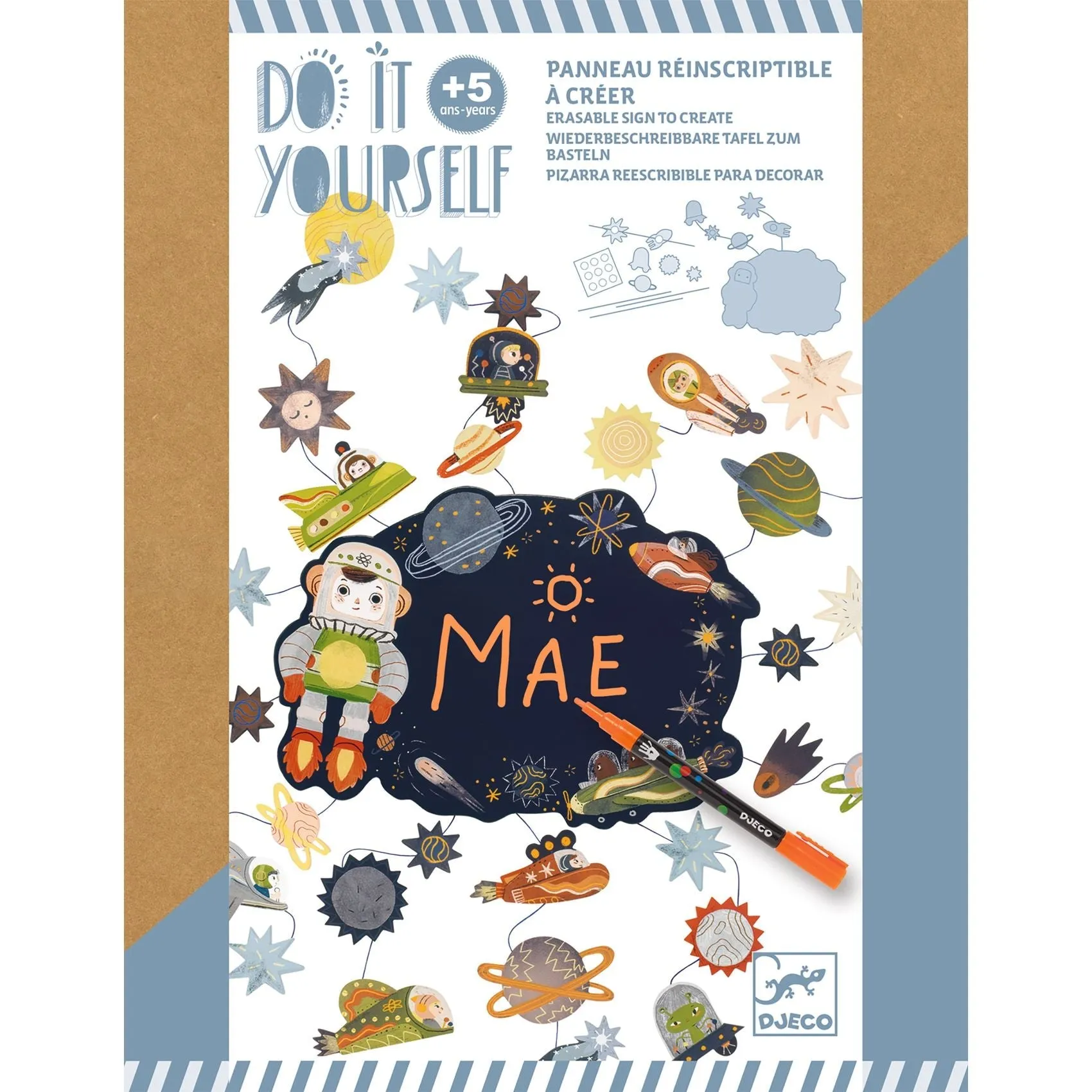 Djeco: DIY Erasable Sign To Create - In The Stars