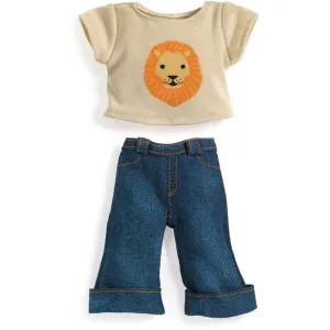 Djeco Lovely Pomea, Doll Clothing - Set With Jeans