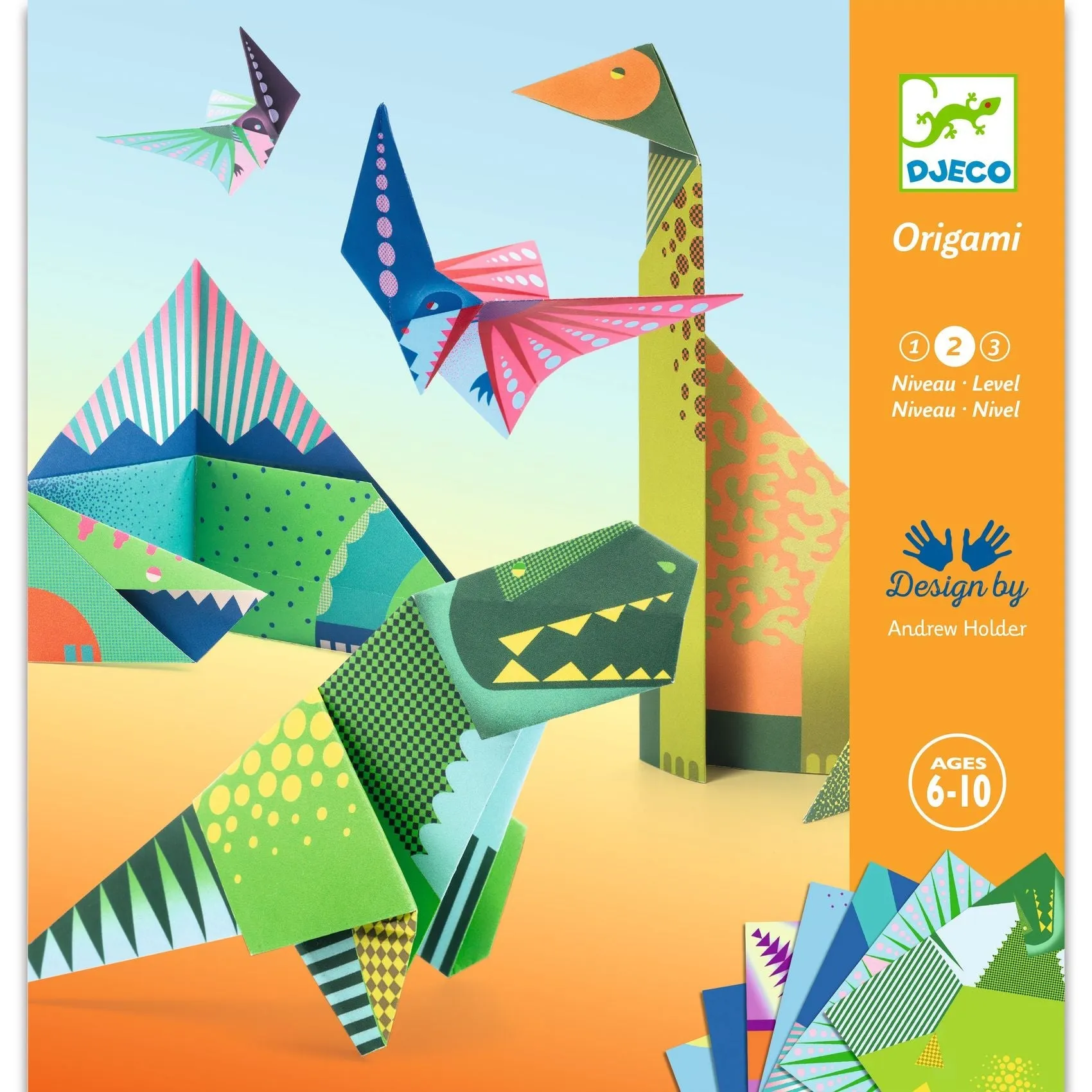 Djeco: Origami - Dinosaurs