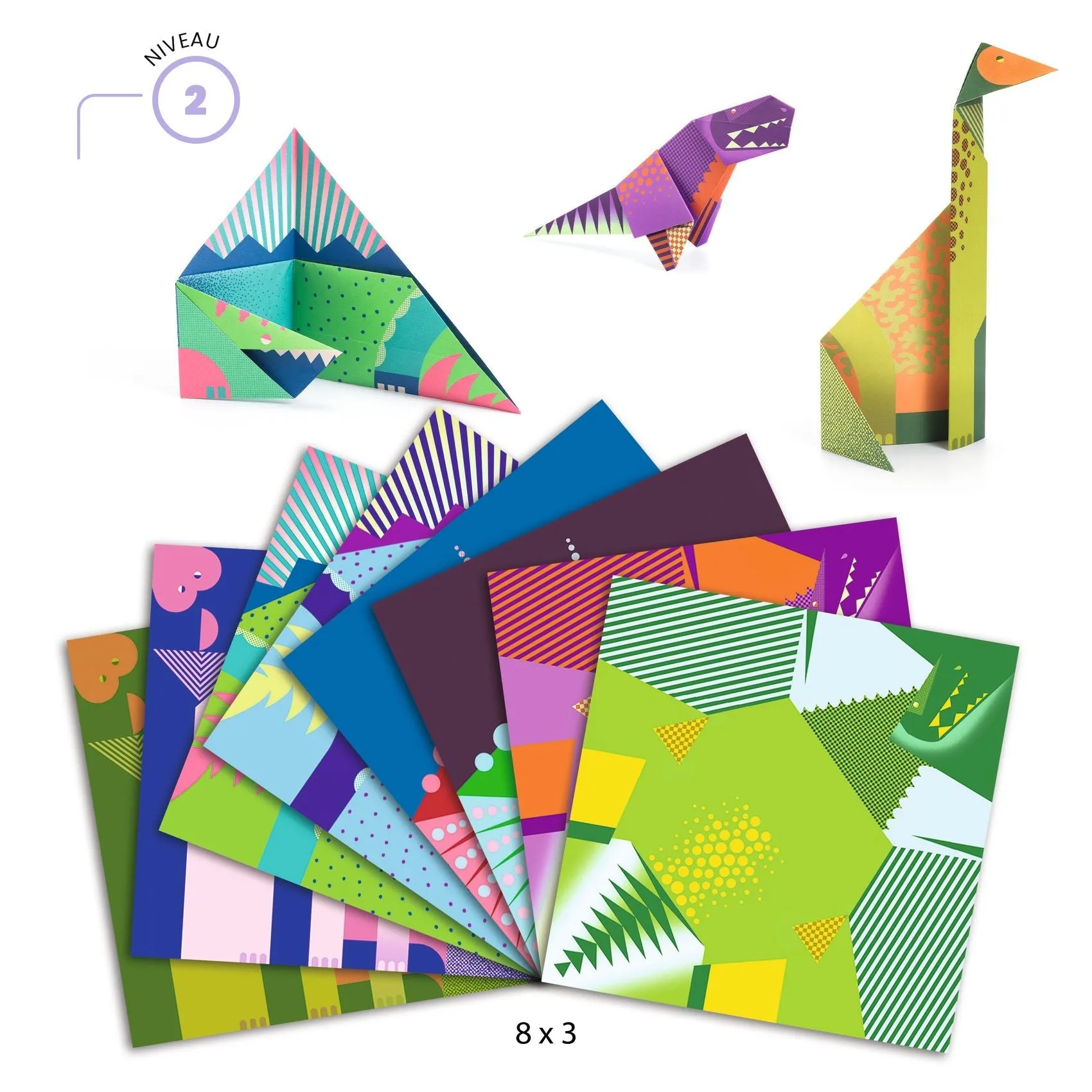 Djeco: Origami - Dinosaurs