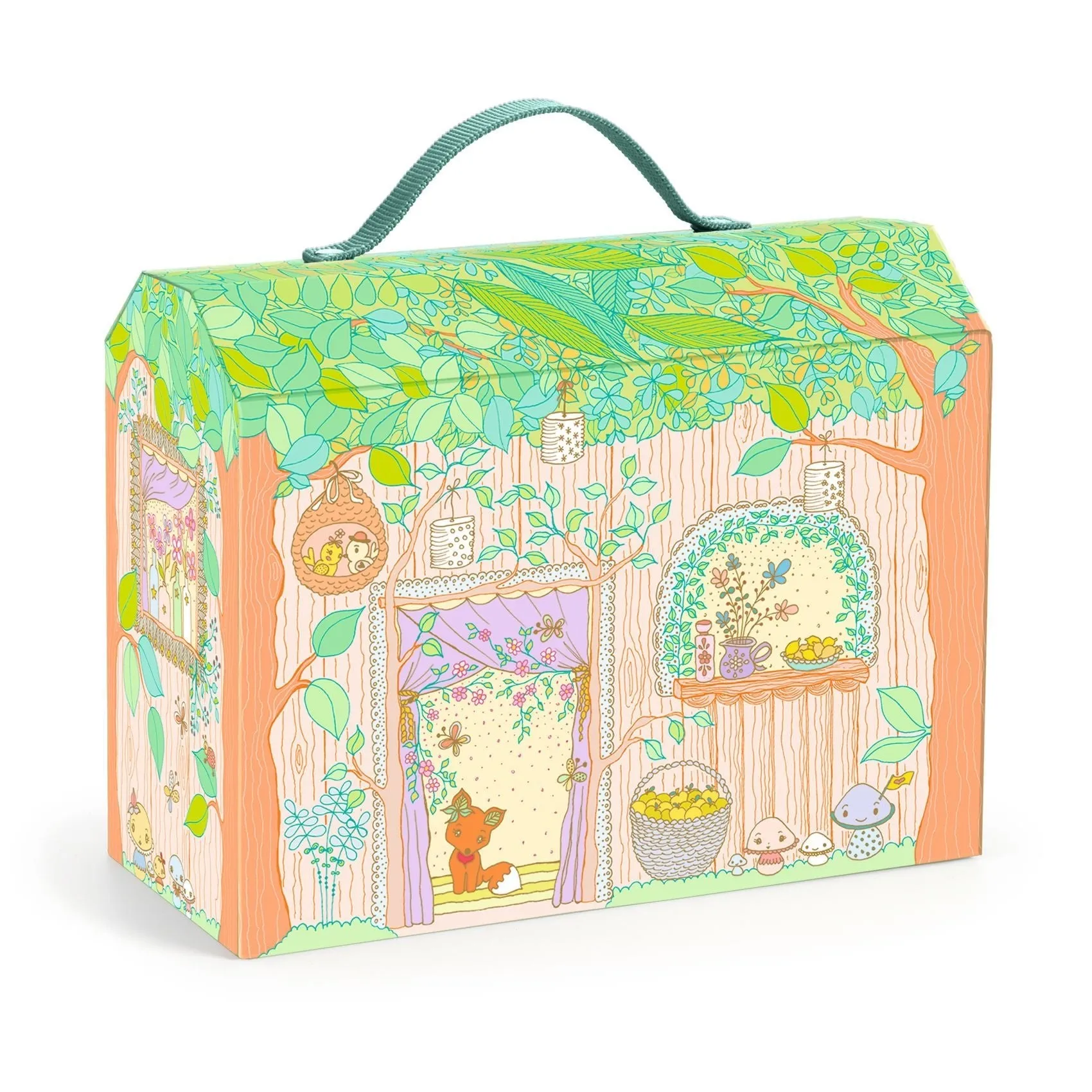 Djeco: Sylvia & Fox’s Woodland House in the Forest