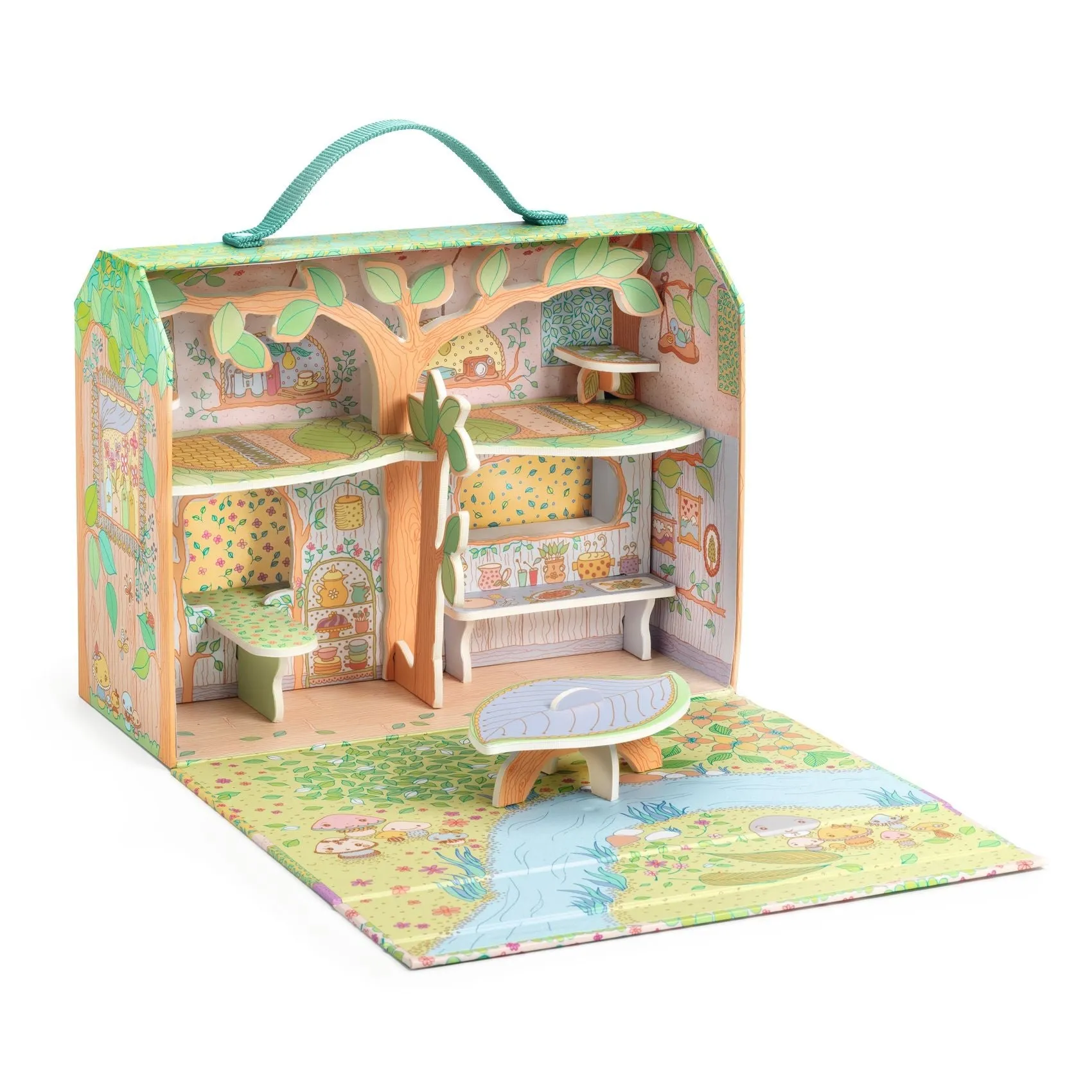 Djeco: Sylvia & Fox’s Woodland House in the Forest