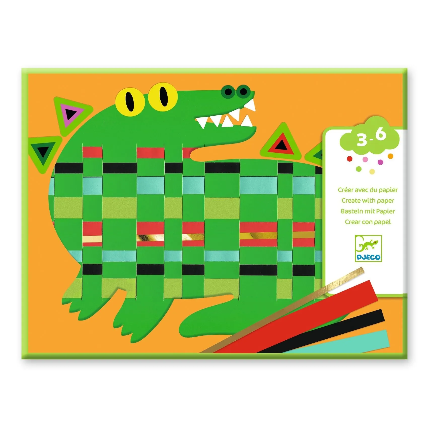 Djeco: Woven Activity- In Front Weaving