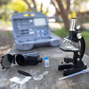 Educational Insights GeoSafari MicroPro 95-Piece Microscope Set