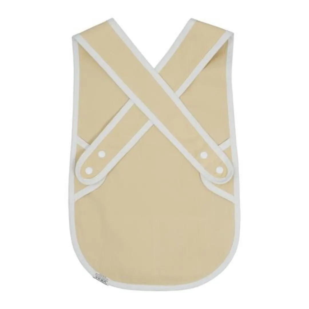 Fabelab: Cross Back Bib - Pale Yellow