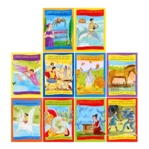 First Greek Myths Series by Saviour Pirotta - Illustrated Book Assortment