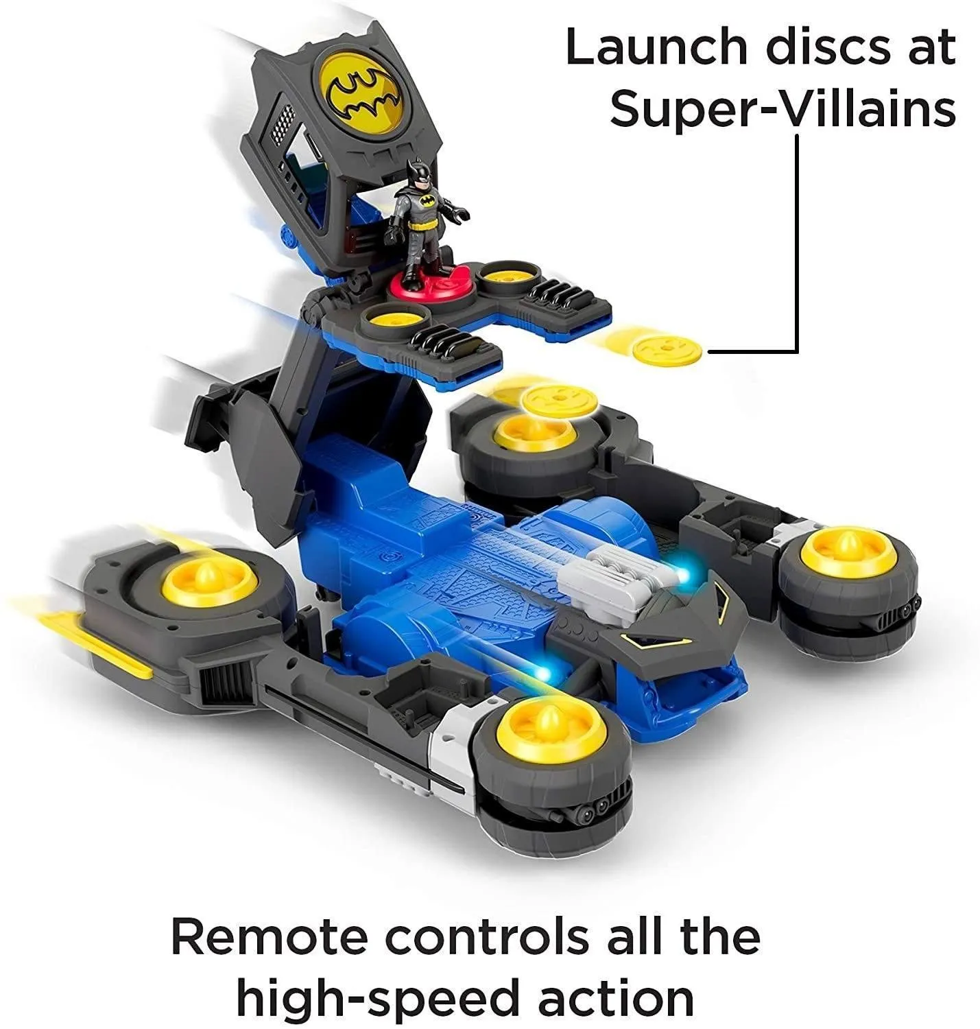 Fisher-Price Imaginext DC Super Friends Transforming Batmobile R/C