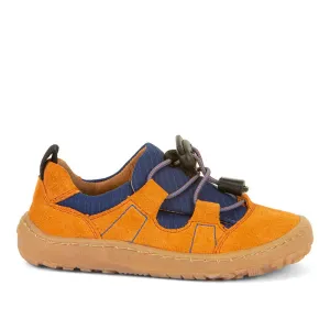 Froddo: Barefoot Track Shoes - Orange / Navy