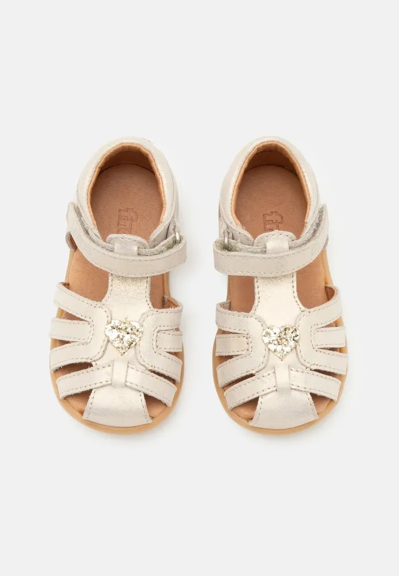 Froddo: Fisherman Girl's Sandals Daisy - Gold Shine