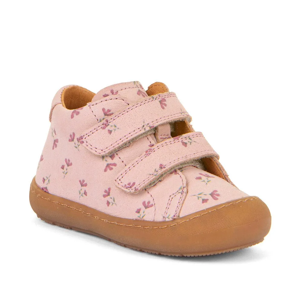 Froddo: Ollie Velcro Shoes - Pink Flowers
