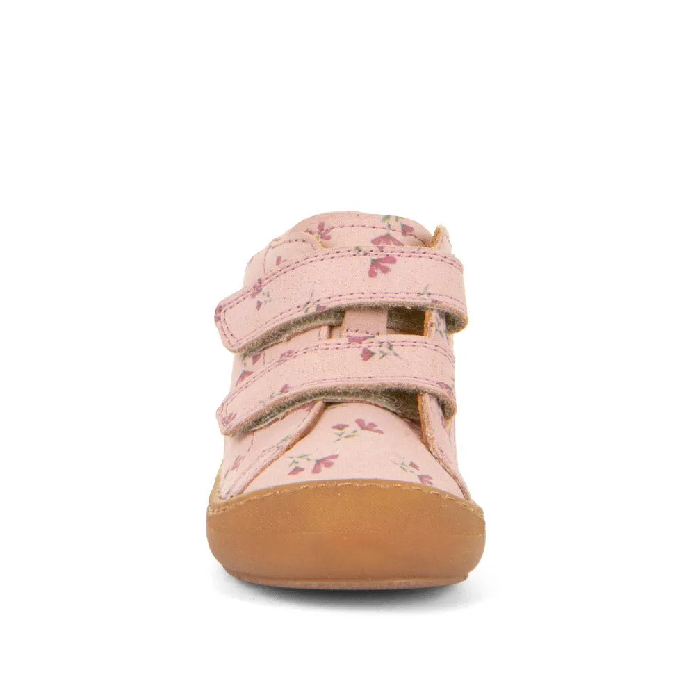Froddo: Ollie Velcro Shoes - Pink Flowers