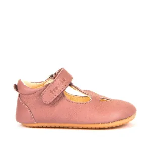 Froddo: Pre Walker Velcro T-Bar Shoe - Nude